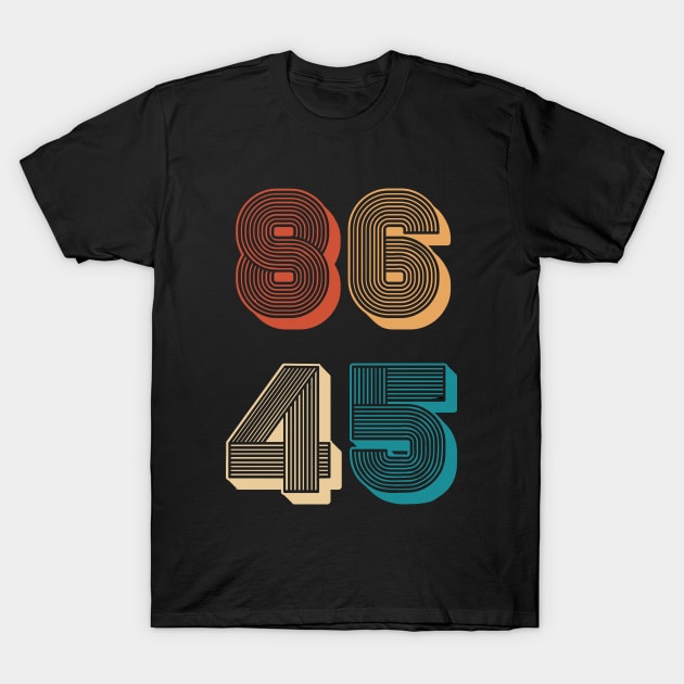 8645 (anti trump, election 2020) T-Shirt by acatalepsys 